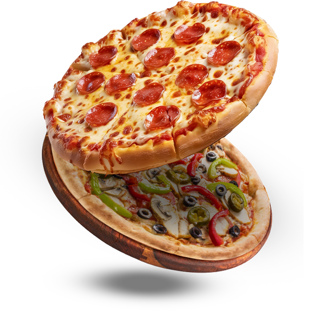 Grill Master Salad and Coffee House Pizza