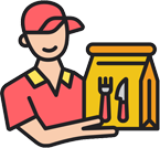 Grill Master Salad and Coffee House Receive Icon