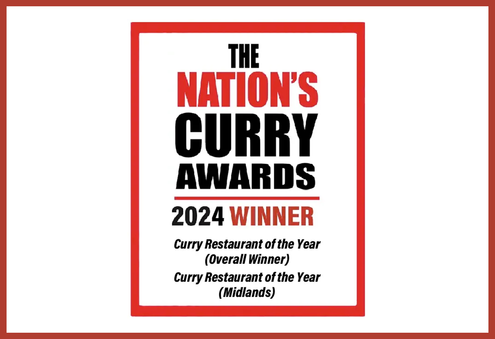 Gandhi Indian Award Banner