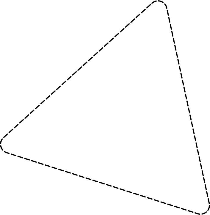 Pomodoro Triangle Shape